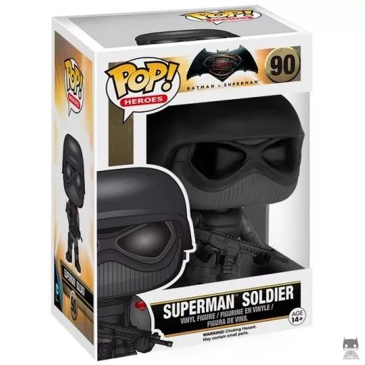 Figurine Funko POP Superman Soldat (Batman vs Superman : L'Aube de la Justice)
