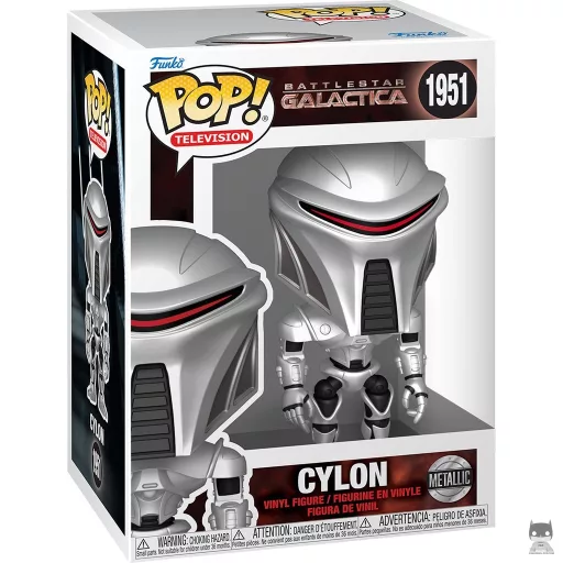 Figurine Funko POP Cylon (Métallique) (Battlestar Galactica)