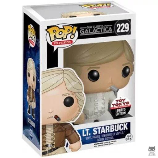 Figurine Funko POP Lt. Starbuck (Blanc) (Exclusive)