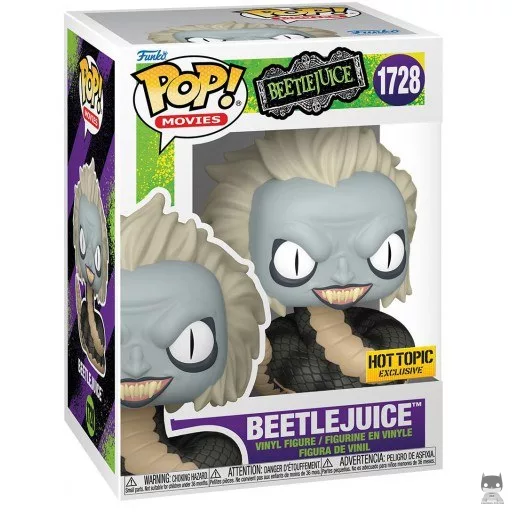 Figurine Funko POP Beetlejuice Serpent (Hot Topic)