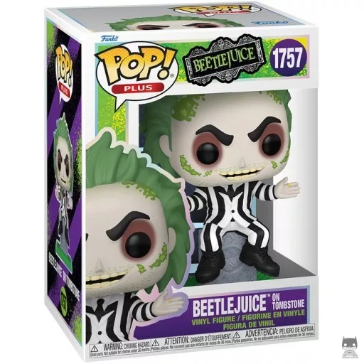 Figurine Funko POP Beetlejuice sur la Pierre Tombale (Beetlejuice)