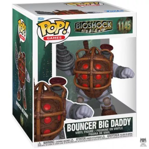 Figurine Funko POP Bouncer Big Daddy (SuperSized) (Bioshock)