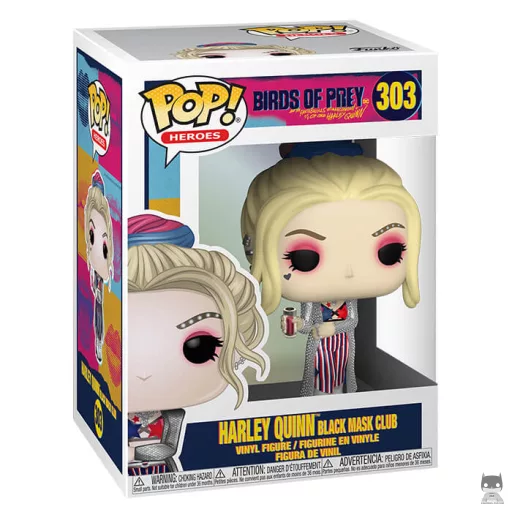 Figurine Funko POP Harley Quinn au club de Black Mask (Pop! Vinyl)