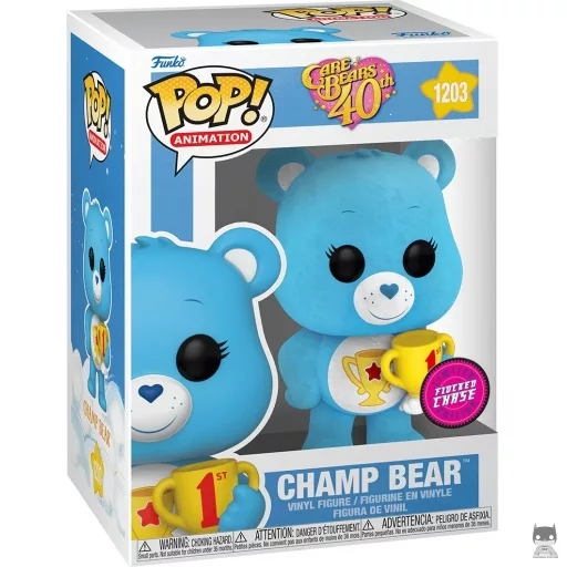 Figurine Funko POP Groschampion (Chase & Flocked) (Bisounours)