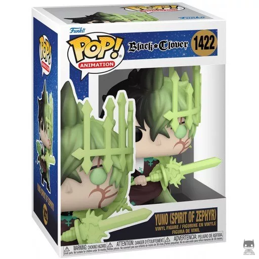 Figurine Funko POP Yuno (Esprit de Zéphyr) (Black Clover)