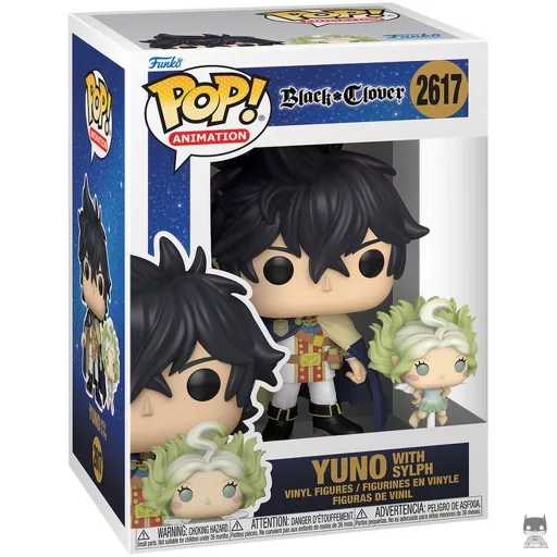 Figurine Funko POP Yuno avec Sylph (Black Clover)