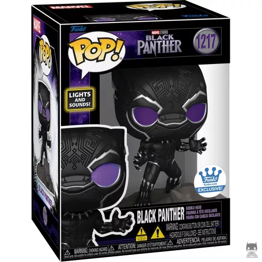 Figurine Funko POP Black Panther (Lights & Sound) (Black Panther)