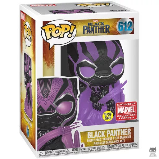 Figurine Funko POP Black Panther (Glow in the Dark)
