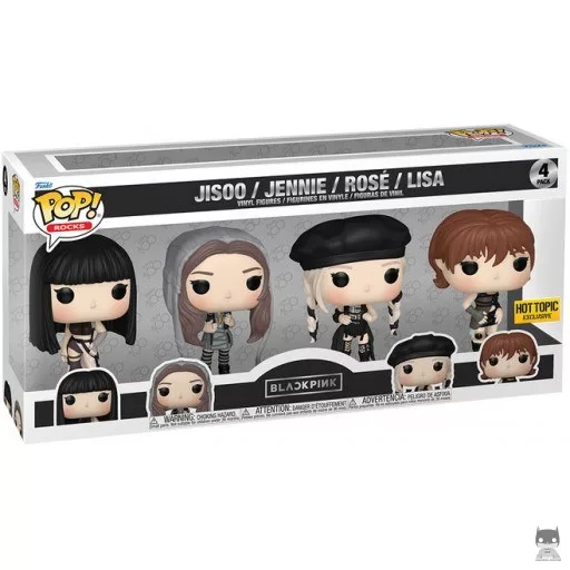 Figurine Funko POP Jisoo, Jennie, Rosé & Lisa (Blackpink)