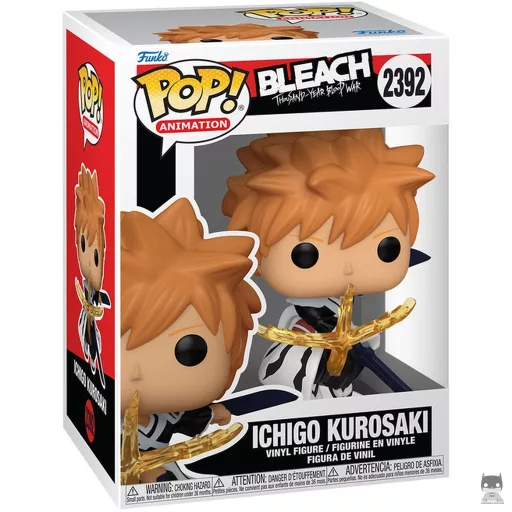 Figurine Funko POP Ichigo Kurosaki avec les doubles sabres Zangetsu (Ichigo Kurosaki)