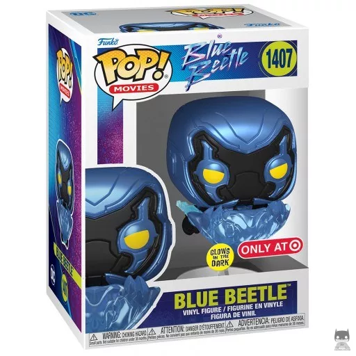 Figurine Funko POP Blue Beetle (Glow in the Dark) (Blue Beetle)