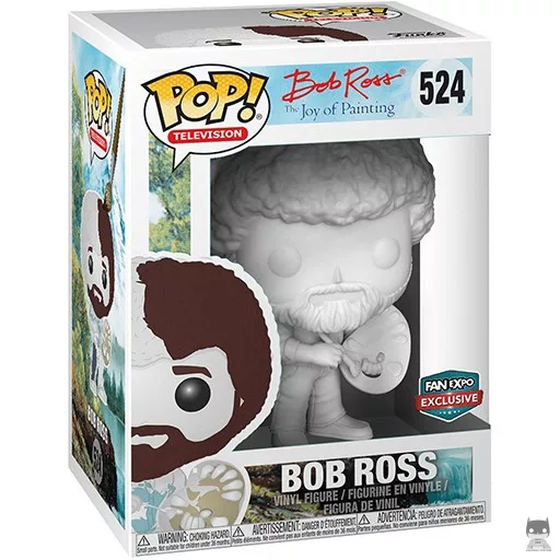 Figurine Funko POP Bob Ross (Blanc) (Bob Ross)