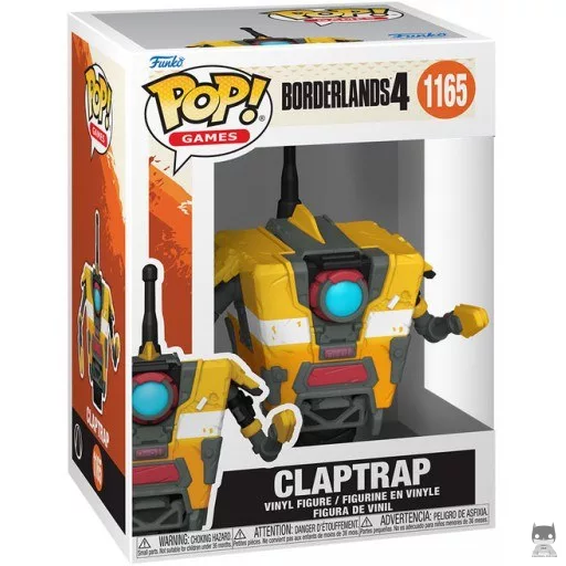Figurine Funko POP Claptrap (Borderlands)