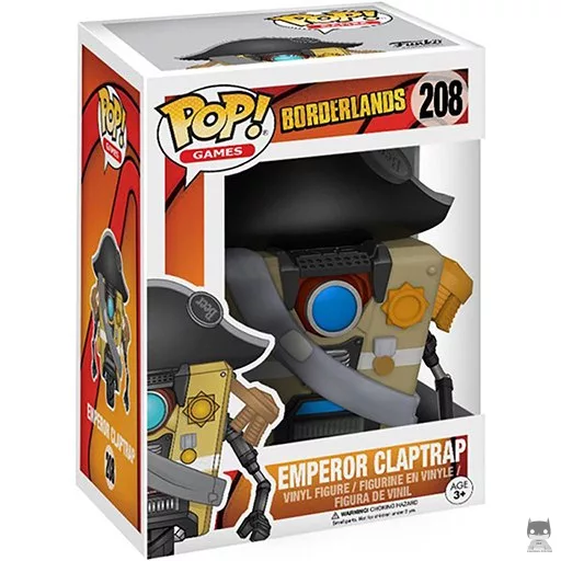Figurine Funko POP Claptrap (Empereur) (Pop! Vinyl)