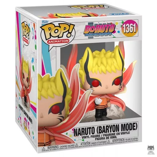 Figurine Funko POP Naruto (Mode Baryon) (Supersized) (Boruto : Naruto Next Generations)