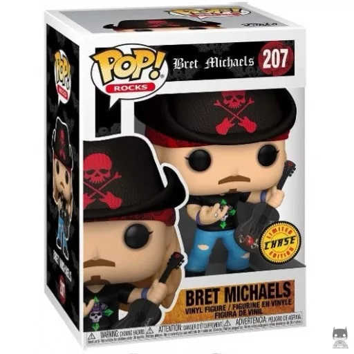 Figurine Funko POP Bret Michaels (Chase) (Bret Michaels)