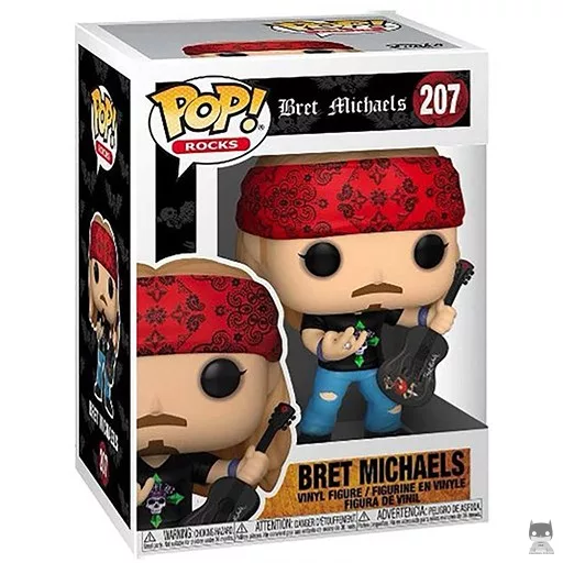 Figurine Funko POP Bret Michaels (Bret Michaels)