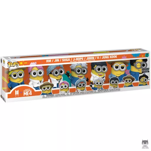 Figurine Funko POP BTS x Minions 7-Pack (BTS)