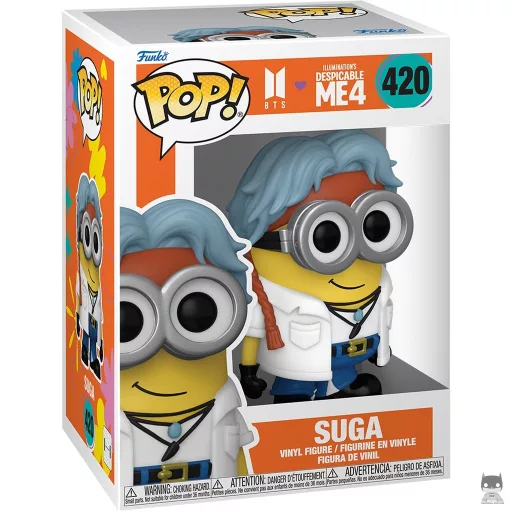 Figurine Funko POP Suga en Minion (BTS)