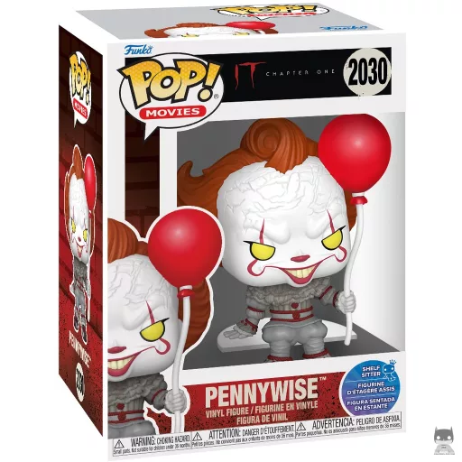Figurine Funko POP Grippe-Sou avec ballon (figurine d'étagère) (Ça)