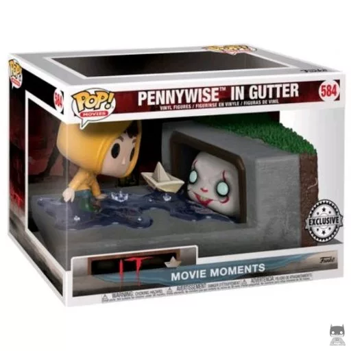 Figurine Funko POP Grippe-Sou dans le caniveau (Ça)