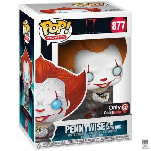 Figurine Funko POP Grippe-Sou avec vers luisant (Ça : Chapitre deux)