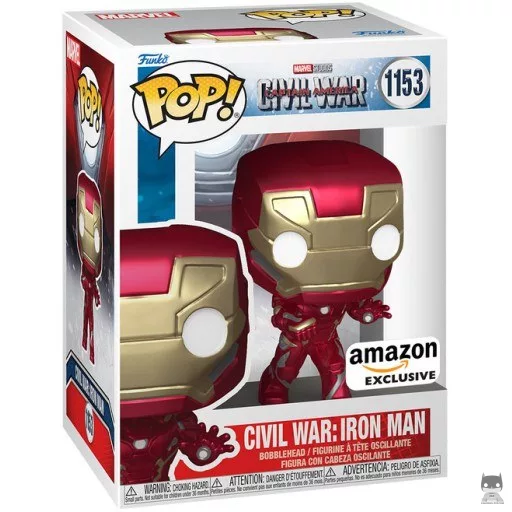 Figurine Funko POP Civil War : Iron Man (Captain America : Civil War)