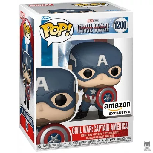Figurine Funko POP Civil War : Captain America (Captain America : Civil War)