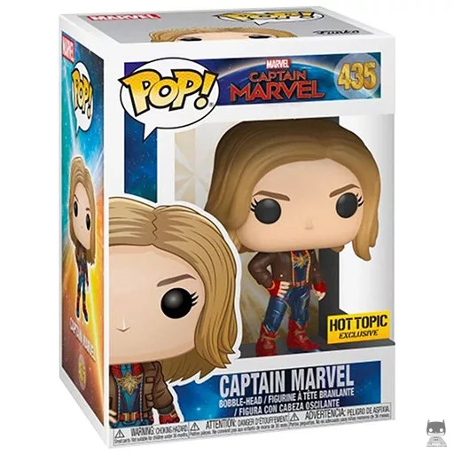 Figurine Funko POP Captain Marvel (Veste marron) (Captain Marvel)