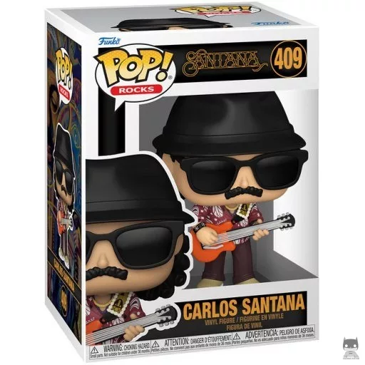 Figurine Funko POP Carlos Santana (Pop! Vinyl)