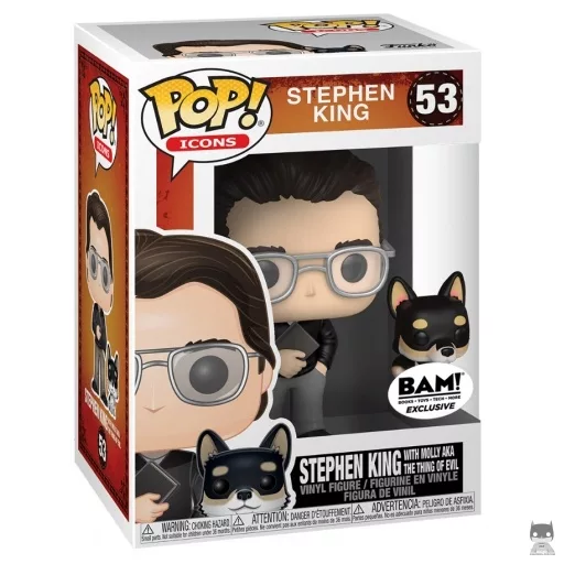 Figurine Funko POP Stephen King avec Molly (Exclusive)