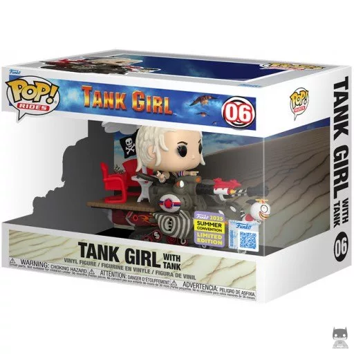 Figurine Funko POP Tank Girl avec Tank (Exclusive)