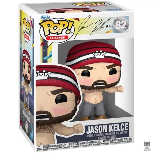Figurine Funko POP Jason Kelce (Torse Nu) (Célébrités)