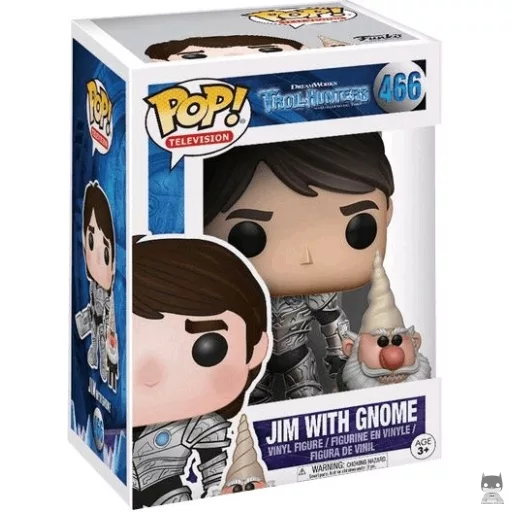 Figurine Funko POP Jim avec Gnome (Chasseurs de Trolls)