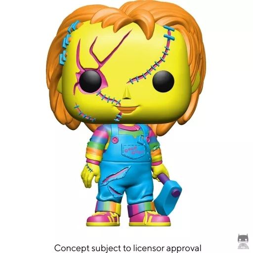 Figurine Funko POP Chucky & Tiffany Valentine-Ray (Blacklight) (Pop! Vinyl)