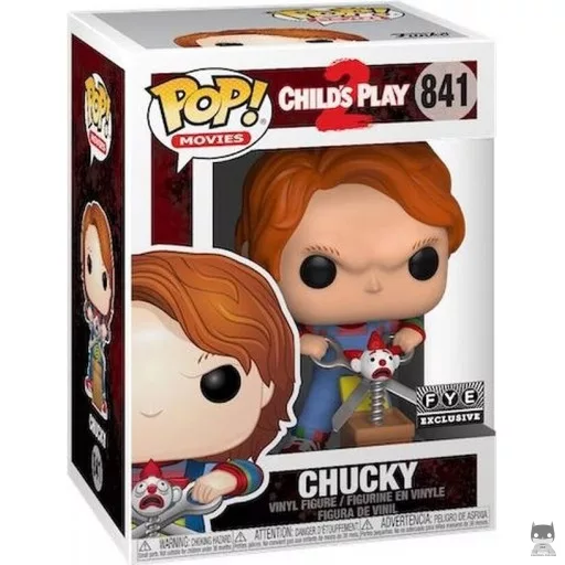 Figurine Funko POP Chucky avec ciseaux (Chucky)