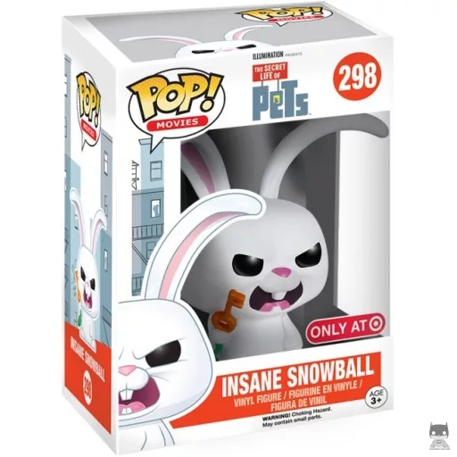 Figurine Funko POP Snowball Fou (Comme des bêtes)