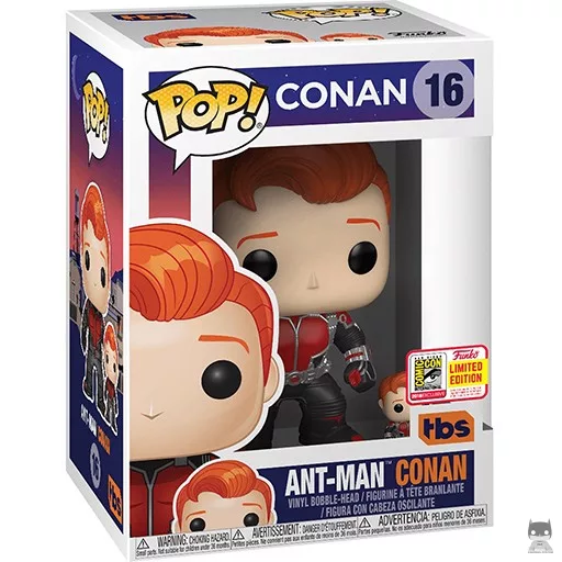 Figurine Funko POP Conan O'Brien en Ant-Man (Exclusive)