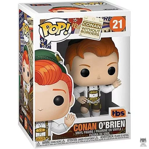 Figurine Funko POP Conan O'Brien en Lederhosen (Exclusive)