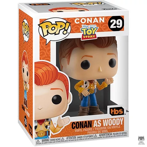 Figurine Funko POP Conan en Woody (Conan O'Brien)