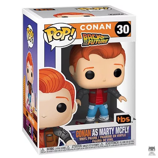 Figurine Funko POP Conan en Marty Mcfly (Conan O'Brien)