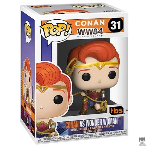 Figurine Funko POP Conan en Wonderwoman (Conan O'Brien)