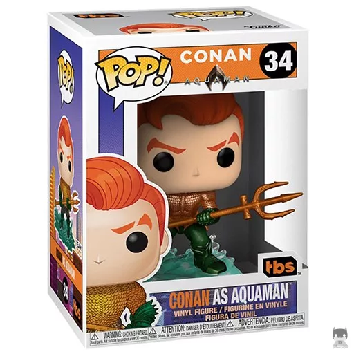 Figurine Funko POP Conan en Aquaman (Conan O'Brien)