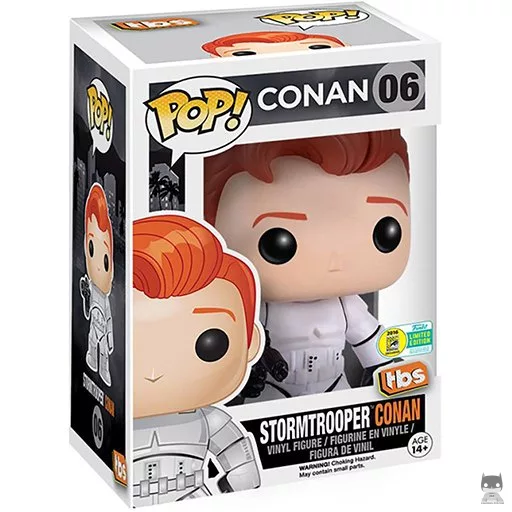Figurine Funko POP Conan O'Brien en Stormtrooper (Pop! Vinyl)