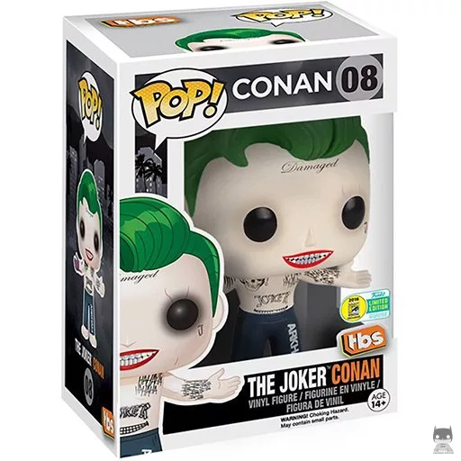 Figurine Funko POP Conan O'Brien en Joker (Exclusive)