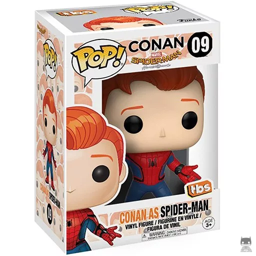 Figurine Funko POP Conan O'Brien en Spider-Man (Exclusive)
