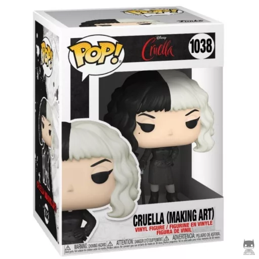 Figurine Funko POP Cruella pratiquant l'Art (Cruella)