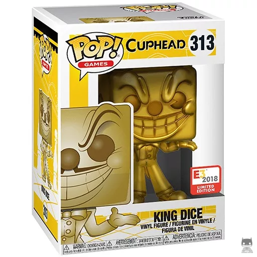 Figurine Funko POP King Dice (Or) (Exclusive)