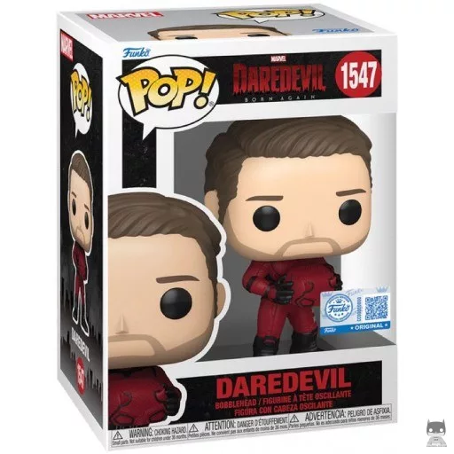 Figurine Funko POP Daredevil sans Masque (Funko Shop)