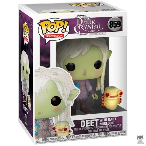 Figurine Funko POP Deet avec Bébé Nurlock (Dark Crystal)